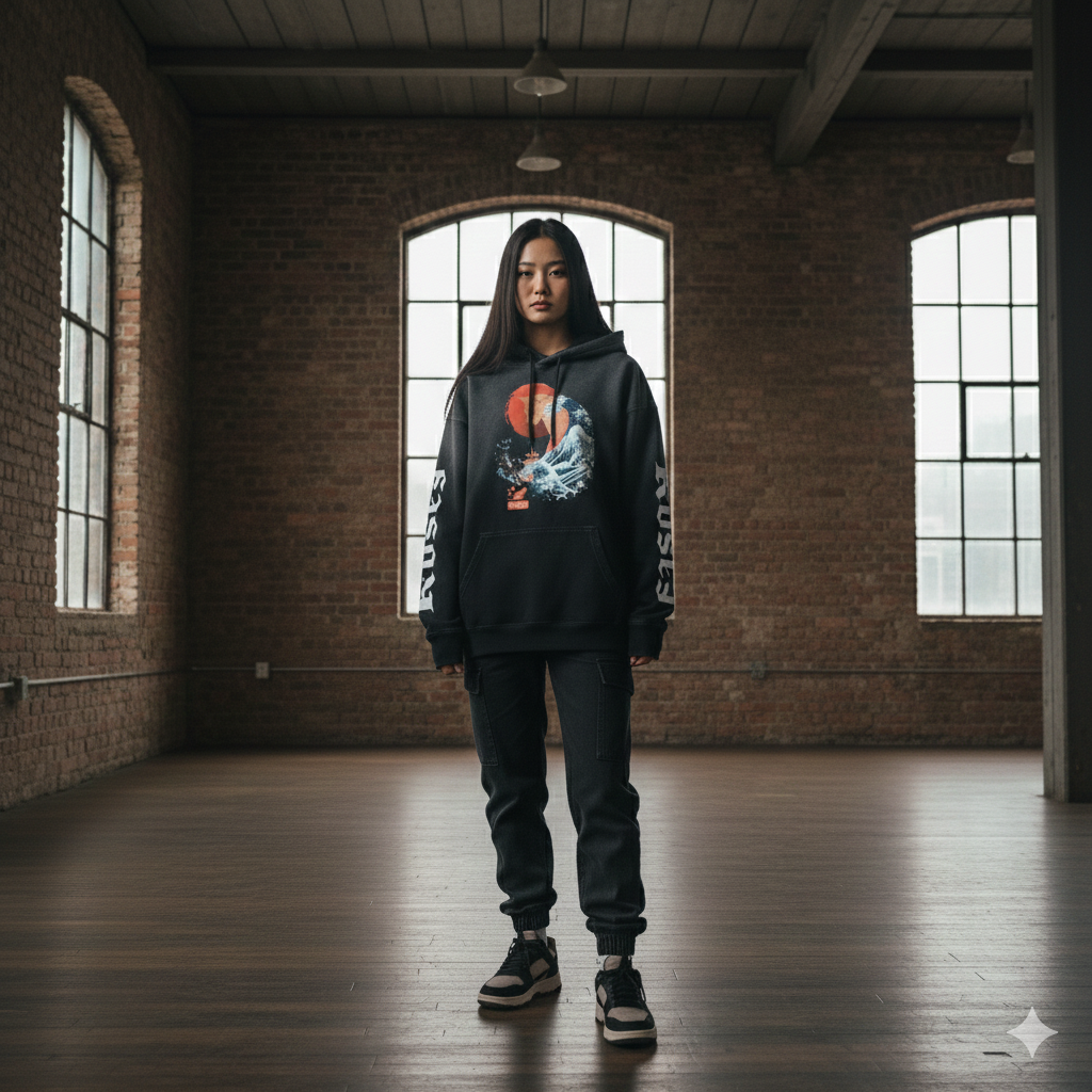 Roses Wave of Kanagawa