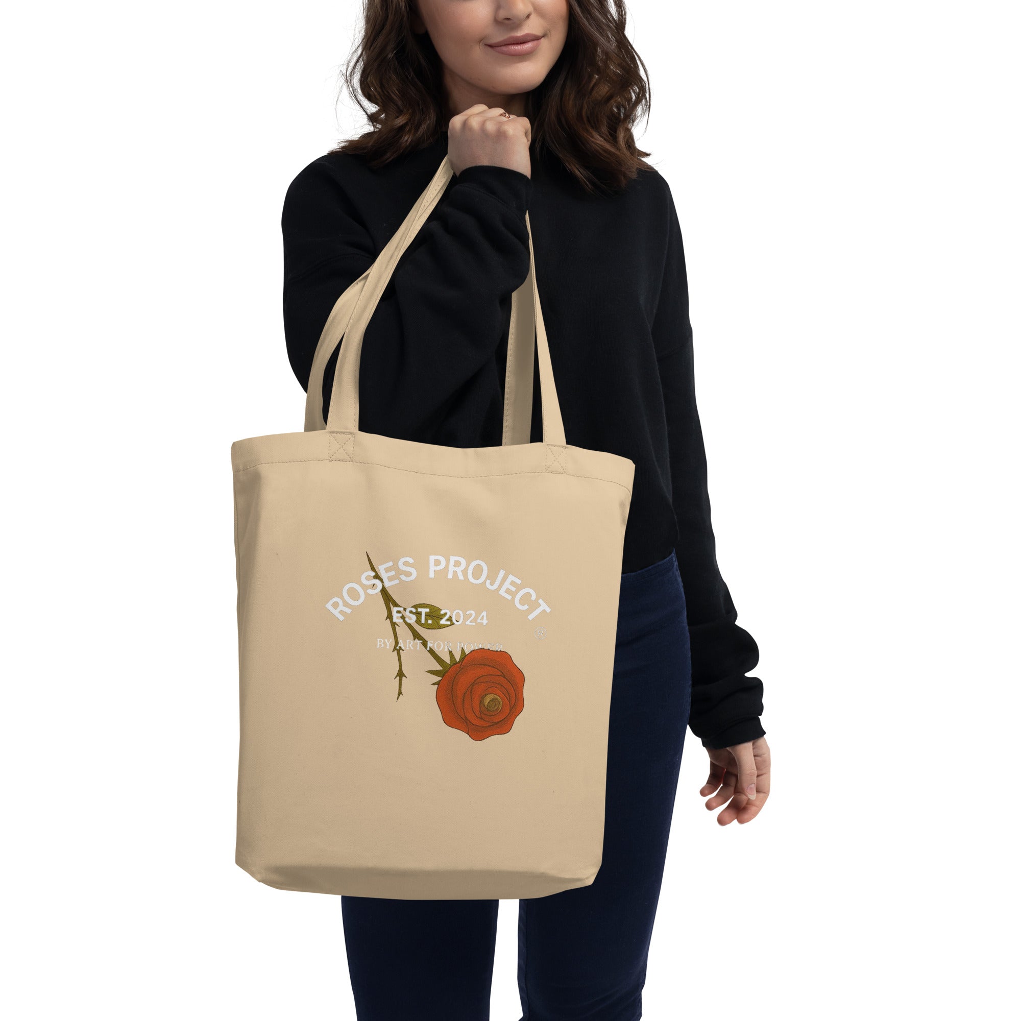 Eco Tote Bag Roses Project
